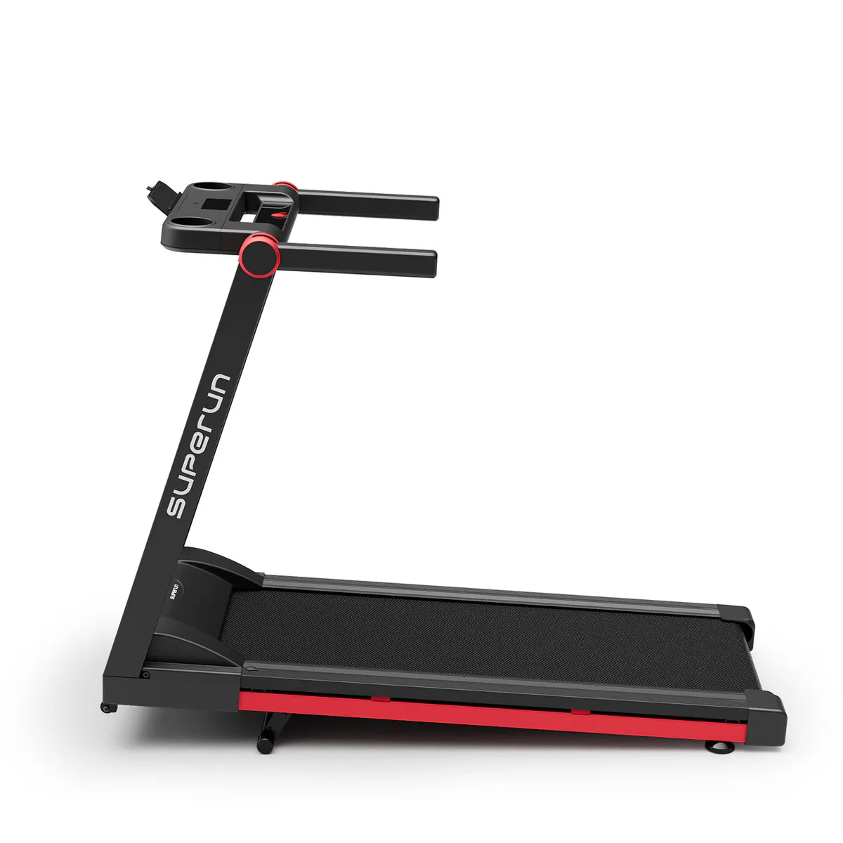 SupeRun Inclined Foldable Smart 10 MPH Online Racing Treadmill